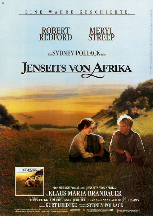 Plakat: Jenseits von Afrika