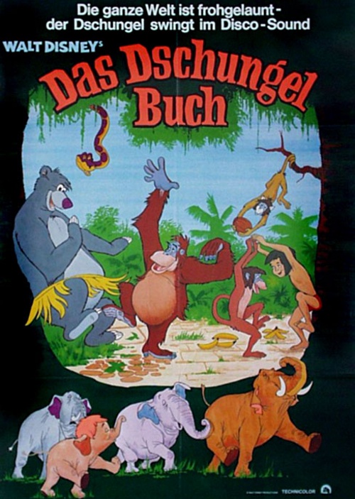 Filmplakat DAS DSCHUNGELBUCH (1967)