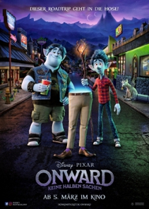 Plakat: Onward: Keine halben Sachen