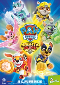 Plakat: Paw Patrol - Mighty Pups Super Paws