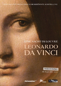 Plakat: Filmkunsttage: EINE NACHT IM LOUVRE: LEONARDO DA VINCI