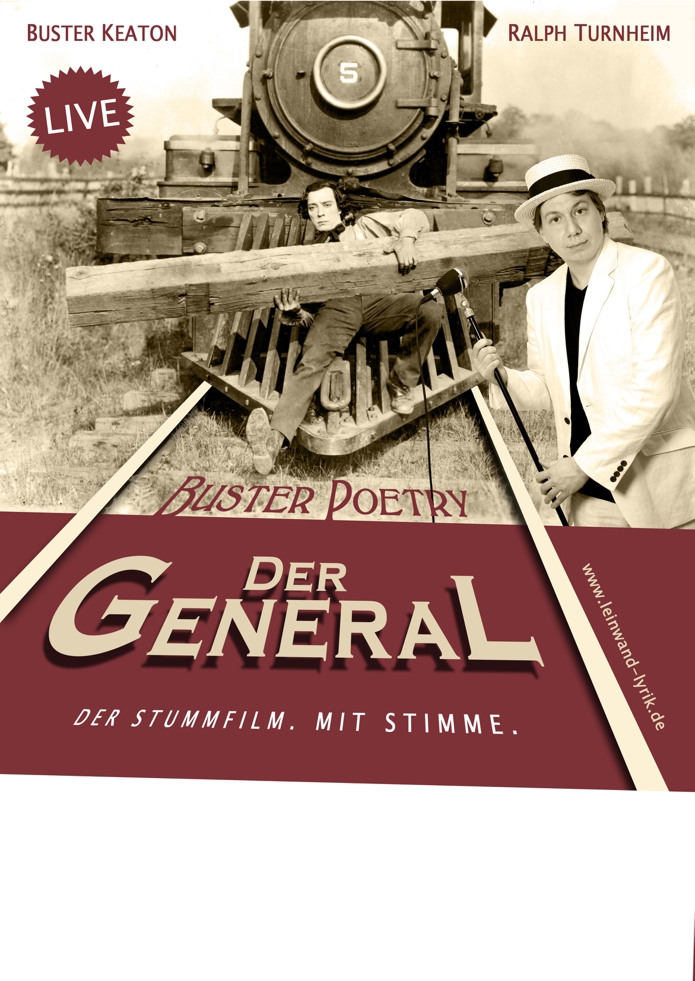 LEINWAND-LYRIK IM STADTPARK SCHWANDORF: BUSTER KEATON - DER GENERAL