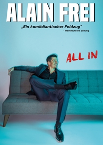 Plakat: ALAIN FREI - All In