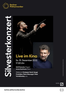 Plakat: BERLINER PHILHARMONIKER - DAS SILVESTERKONZERT 2022