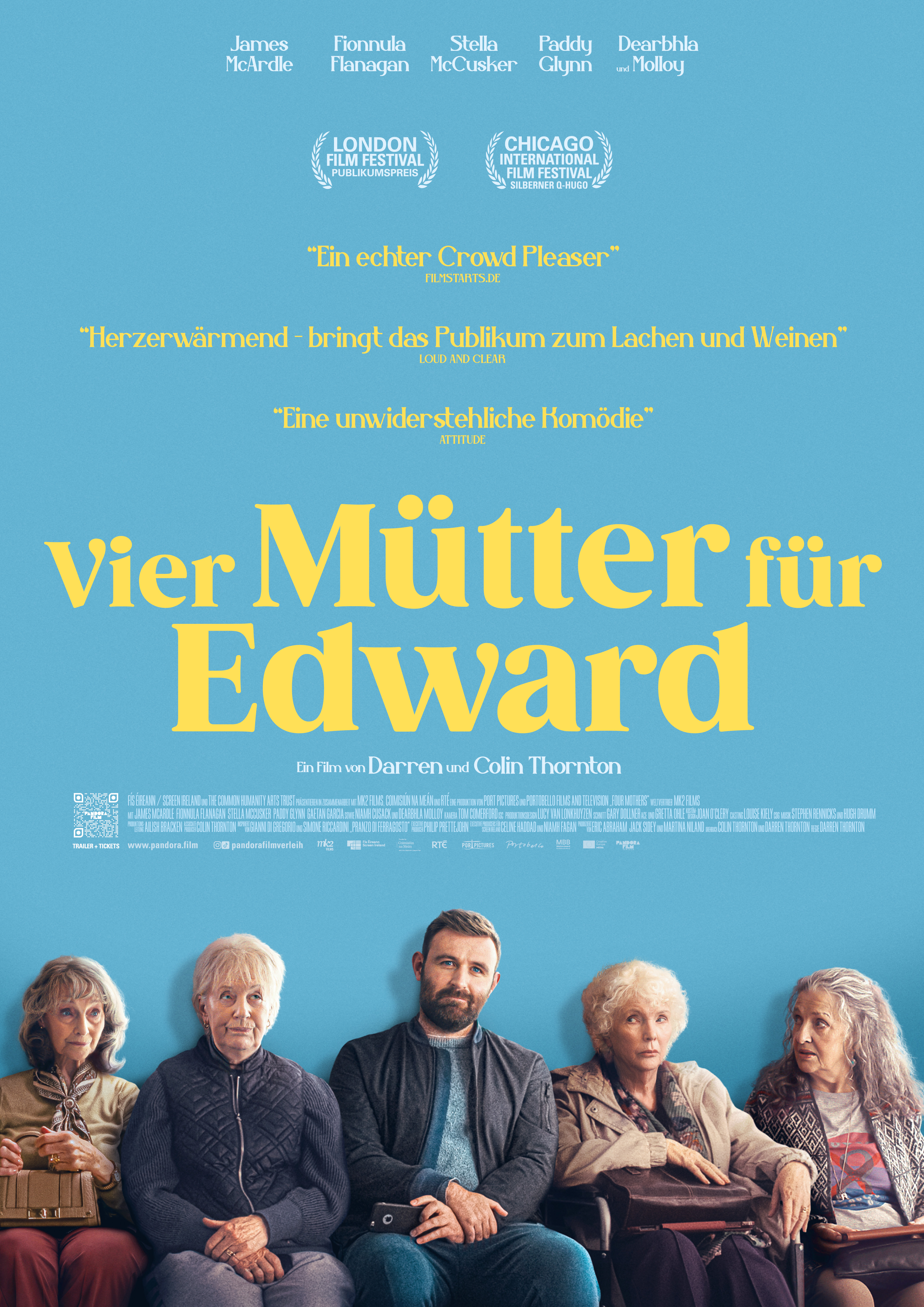 Plakat: SENIORENKINO: VIER MÜTTER FÜR EDWARD
