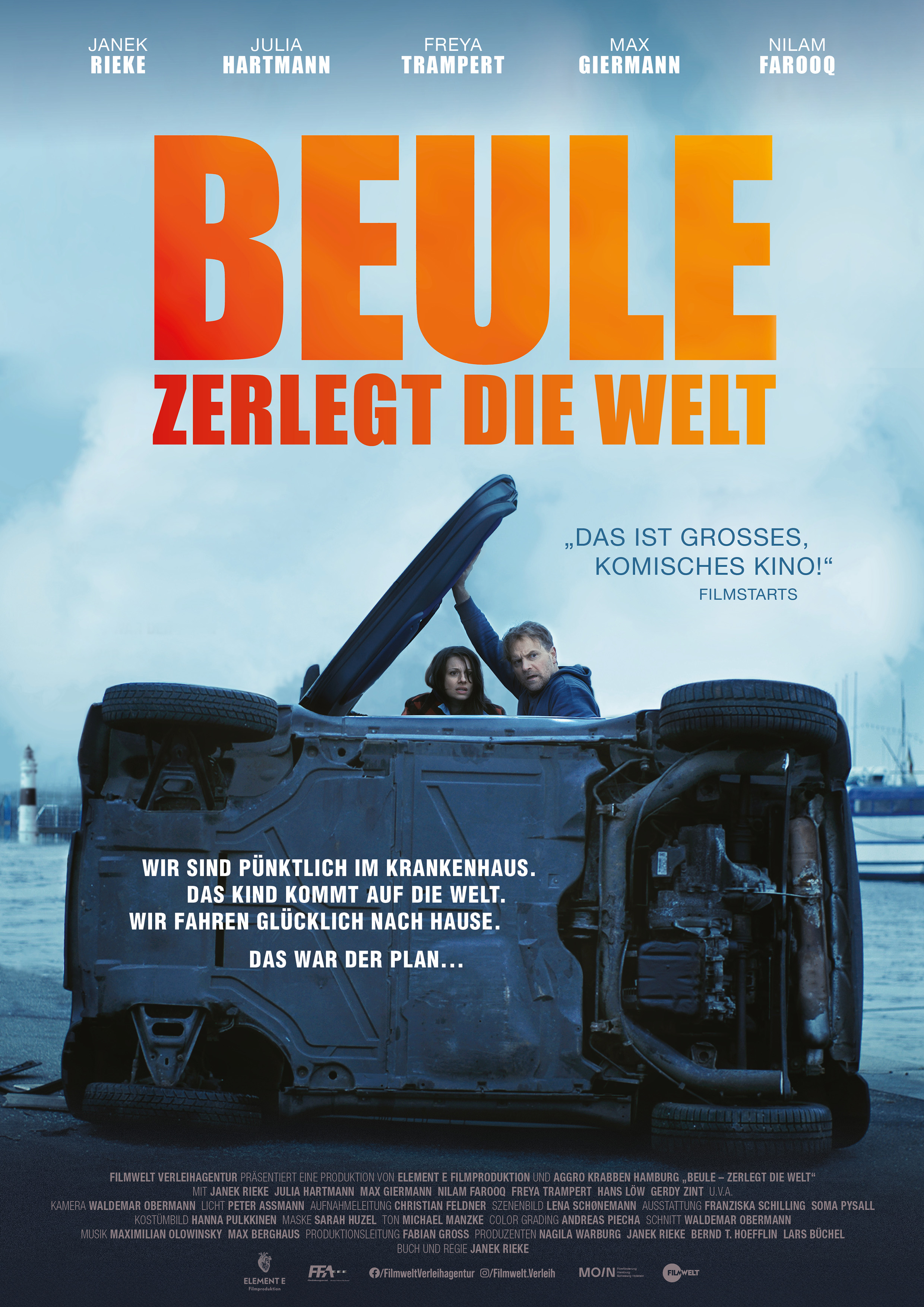 Plakat: Beule - zerlegt die Welt
