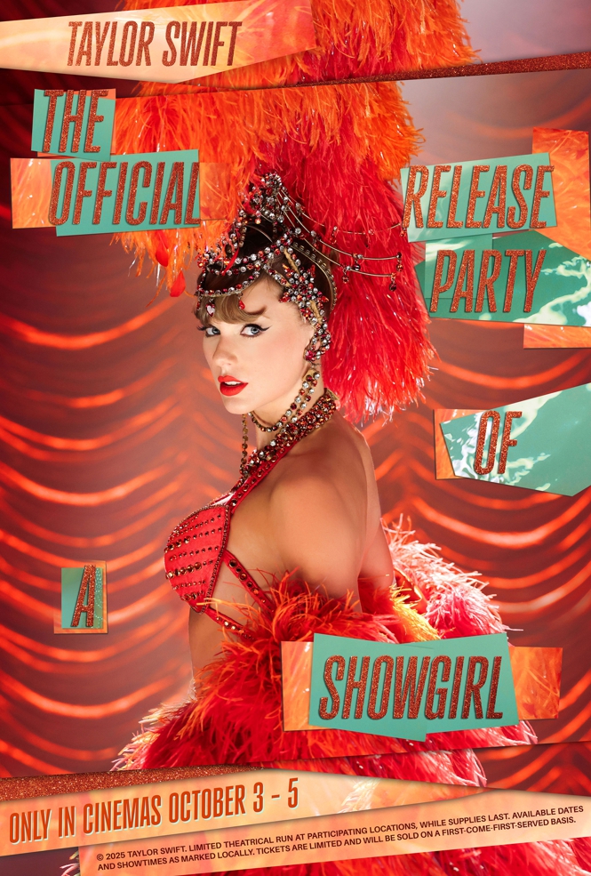 TAYLOR SWIFT | THE OFFICIAL RELEASE PARTY OF A SHOWGIRL