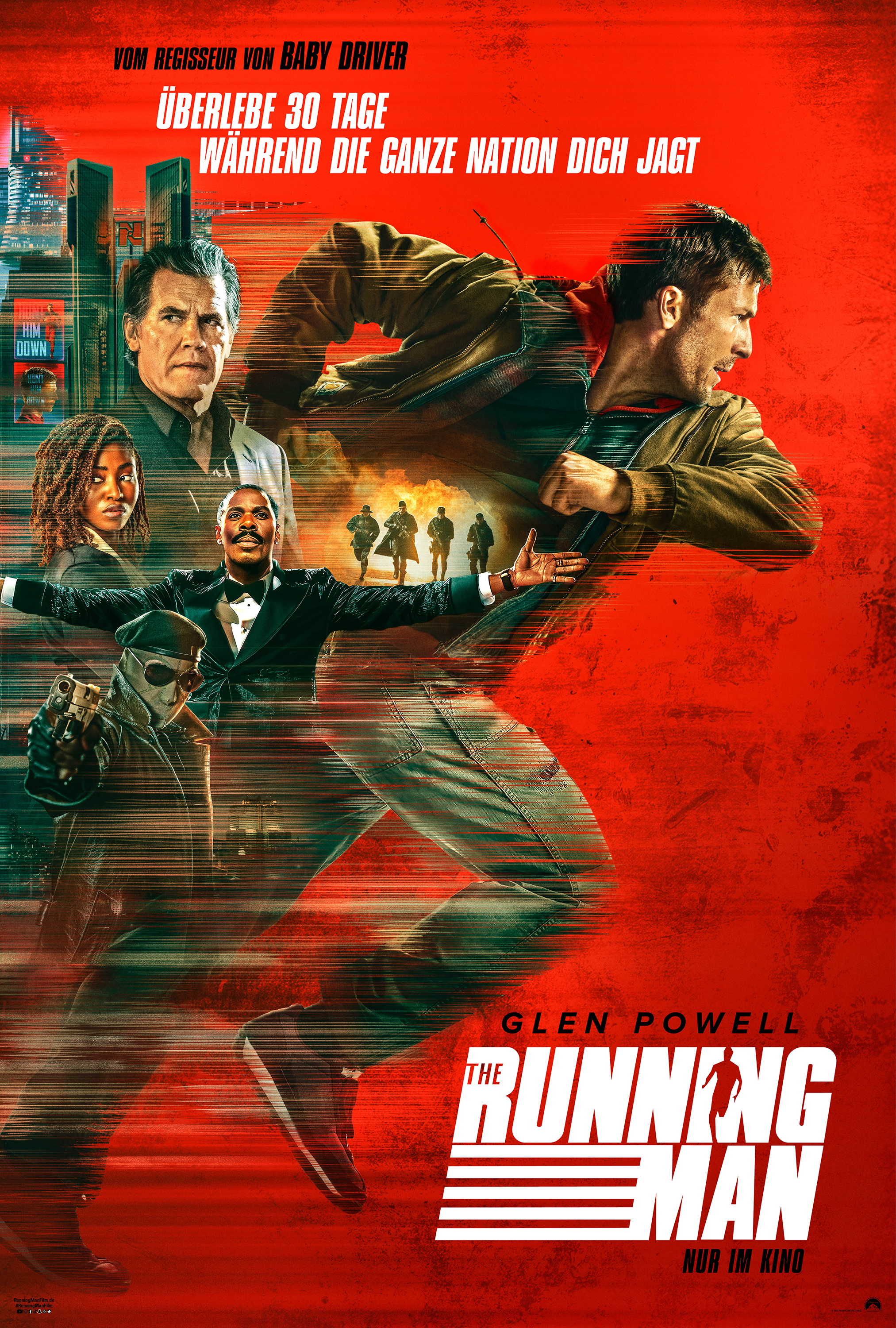 Plakat: The Running Man