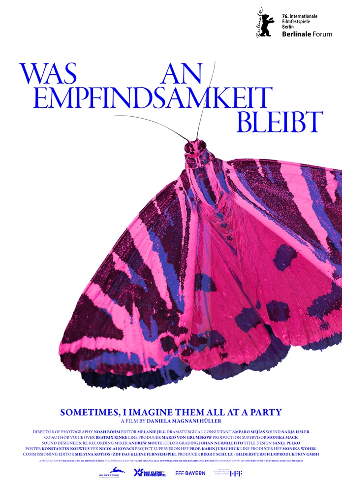 WAS AN EMPFINDSAMKEIT BLEIBT Poster