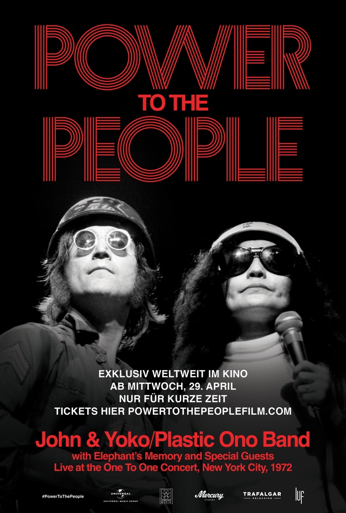 POWER TO THE PEOPLE: JOHN & YOKO LIVE IN NYC