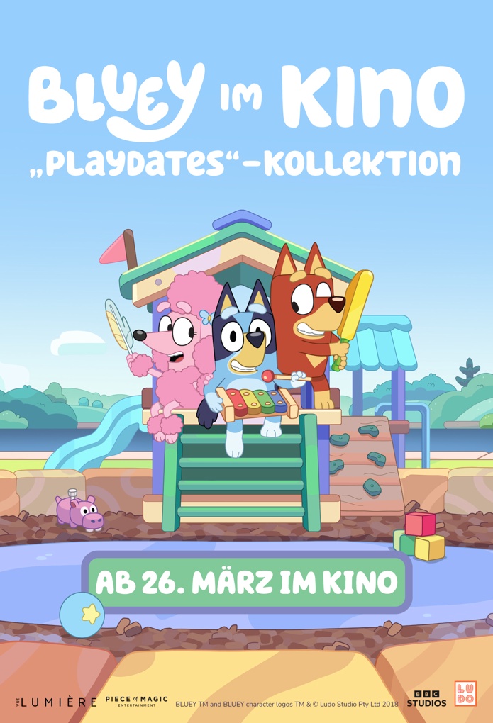 BLUEY IM KINO: „PLAYDATES“ - KOLLEKTION