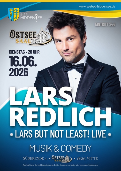 LARS REDLICH  -  „LARS BUT NOT LEAST!“ - KABARETT