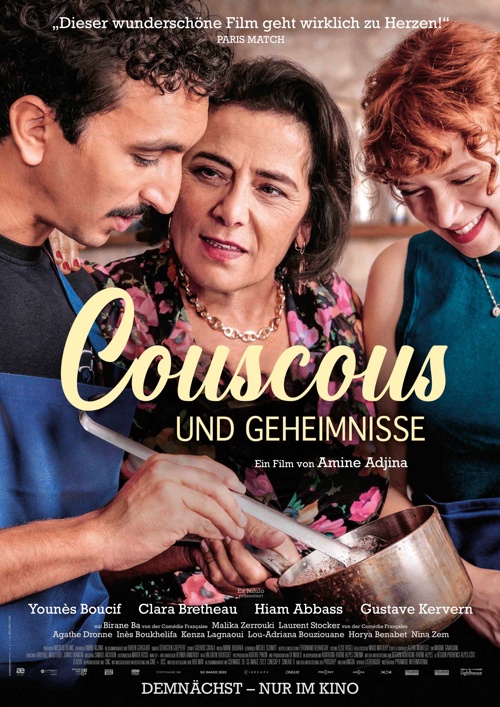 Plakat: Couscous und Geheimnisse D, ab 6