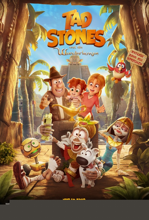 Filmplakat Tad Stones und die Wunderlampe D, ab 6
