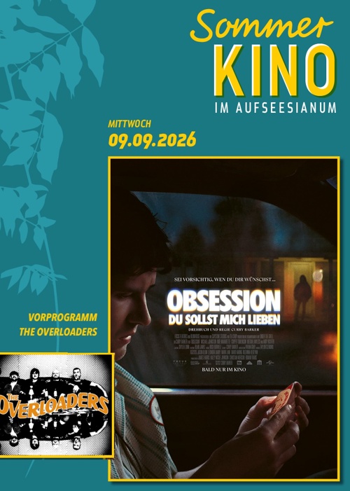 Filmplakat OBSESSION - DU SOLLST MICH LIEBEN