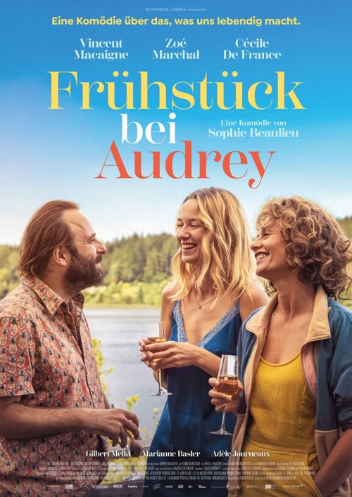 Filmplakat FRÜHSTÜCK BEI AUDREY