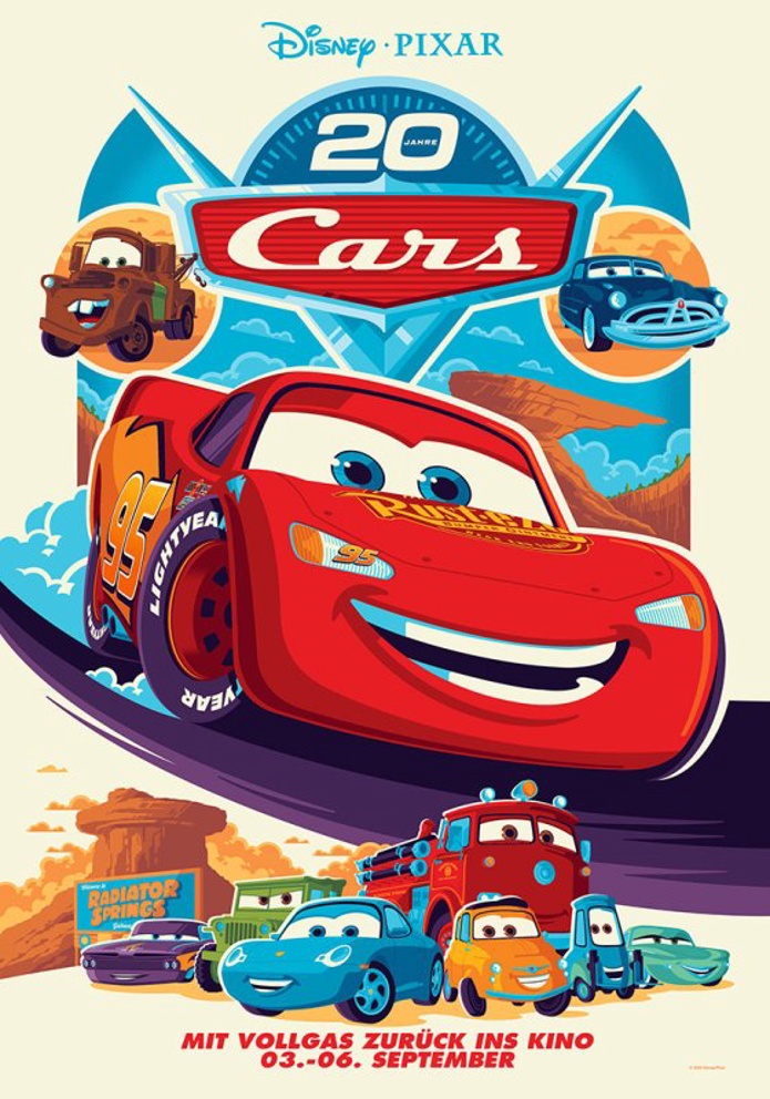 CARS (2006)(ZUM 20. JUBILÄUM)