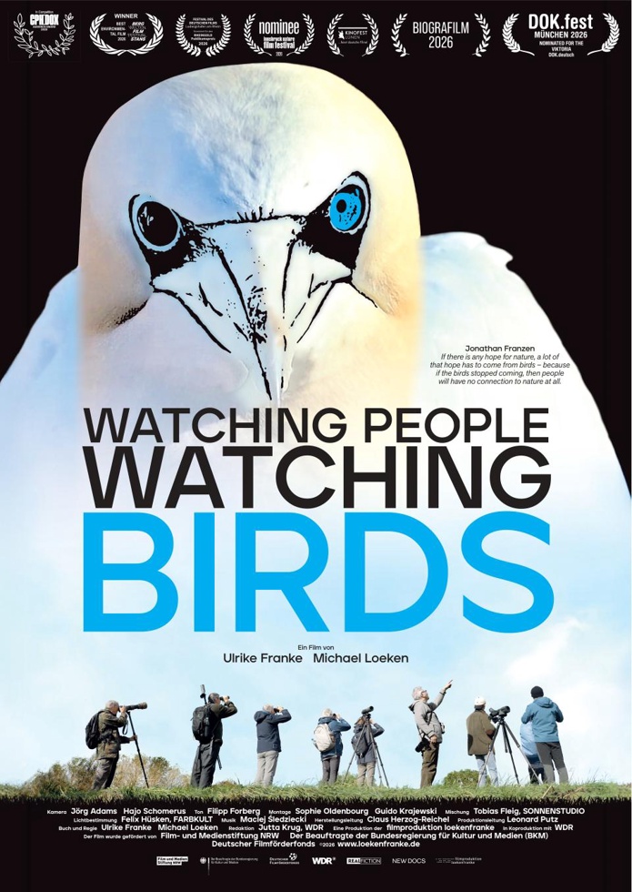 WATCHING PEOPLE WATCHING BIRDS