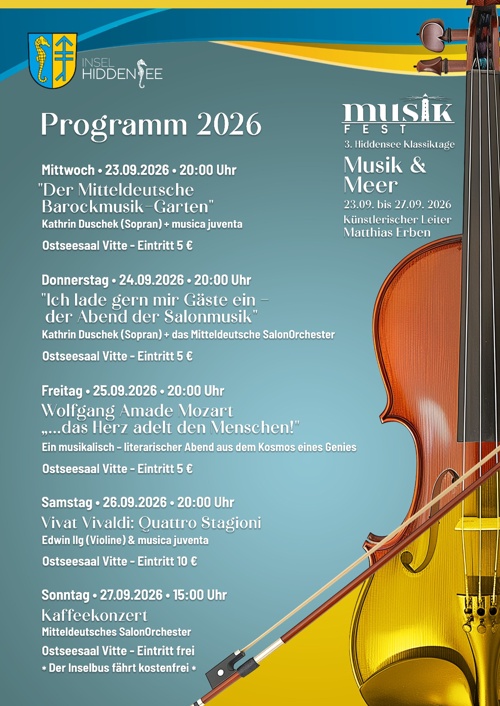 ICH LADE GERN MIR GÄSTE EIN, DER ABEND DER SALONMUSIK