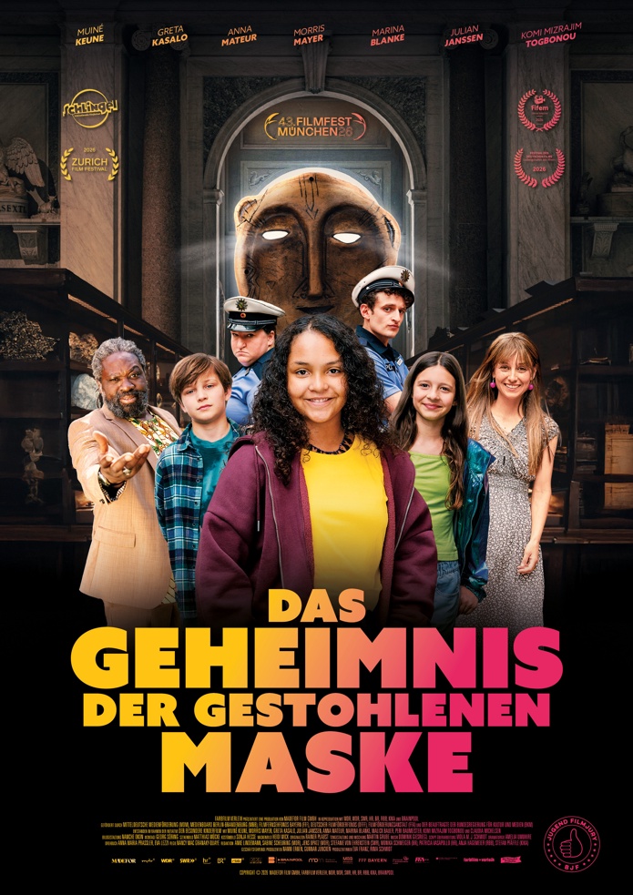 DAS GEHEIMNIS DER GESTOHLENEN MASKE Poster