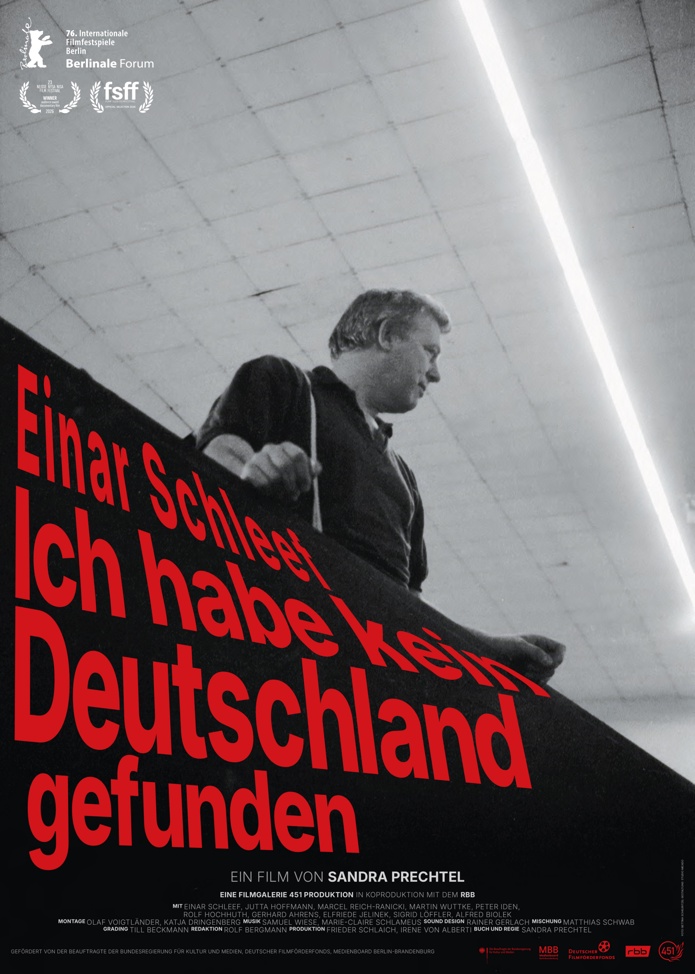 EINAR SCHLEEF – ICH HABE KEIN DEUTSCHLAND GEFUNDEN