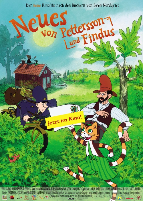 Filmplakat NEUES VON PETTERSON UND FINDUS
