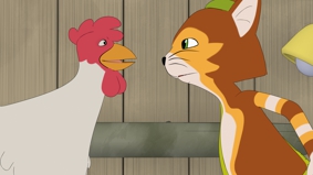 Filmszene 1 – LUSTIGES PETTERSSON UND FINDUS MITMACHKINO, ab 0/empf. ab 4