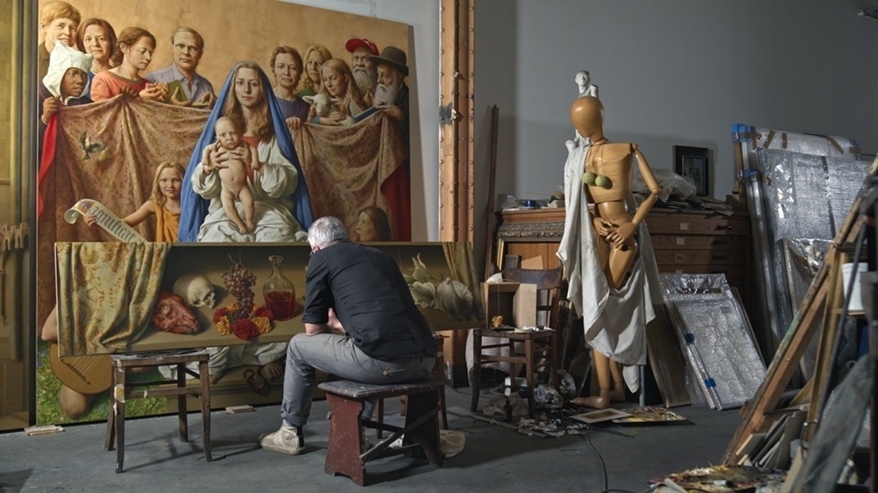 TRIEGEL TRIFFT CRANACH - MALEN IM WIDERSTREIT DER ZEITEN Szene 1