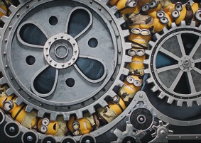 Filmszene 2 – MINIONS & MONSTERS