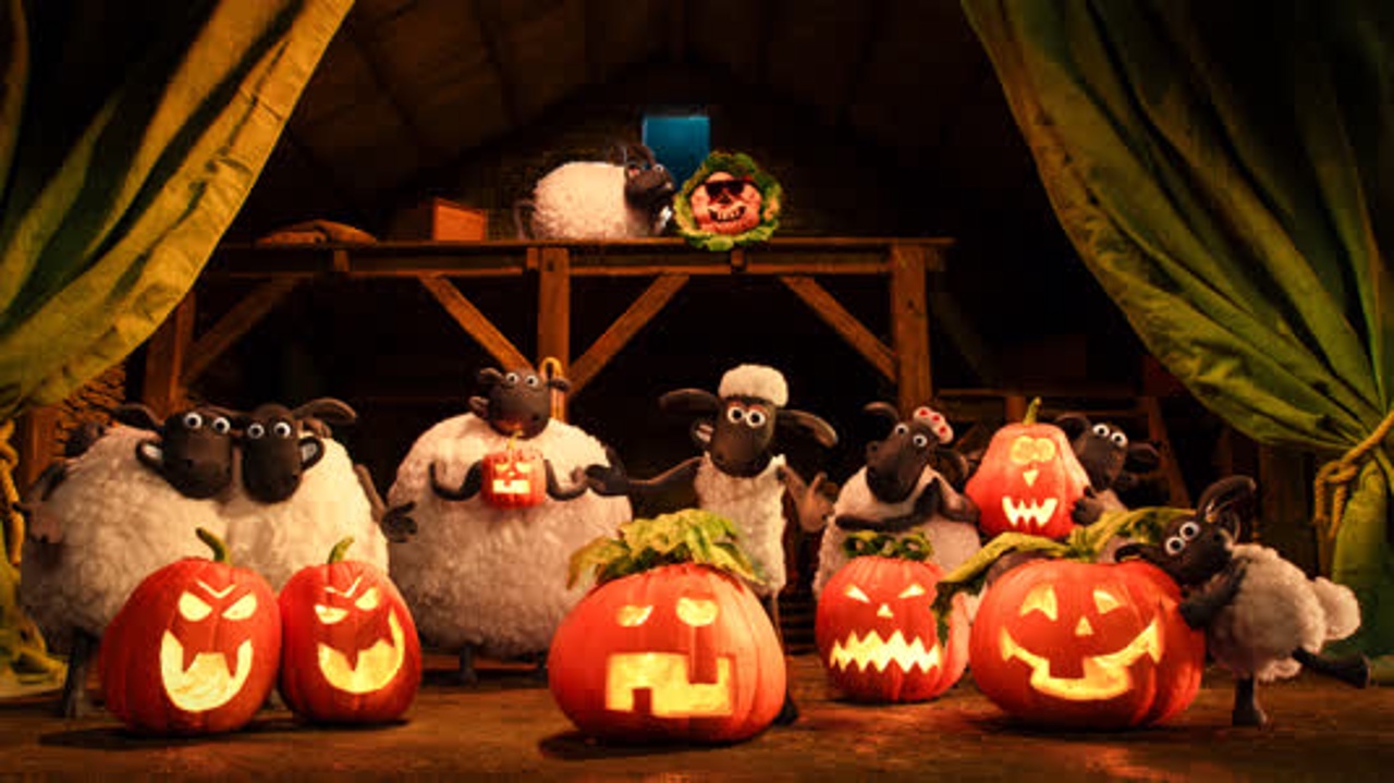 SHAUN DAS SCHAF - SPUK IM KÜRBISFELD Szene 1