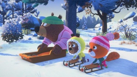 Filmszene 2 – EDMUND UND LUZIE - WINTERABENTEUER